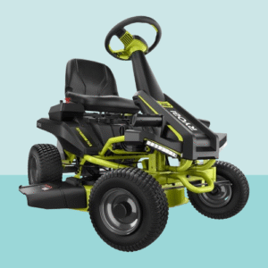 Tondeuse autoportée rider électrique RY48RM76A RYOBI 48V L.76 cm – Avec batterie et chargeur